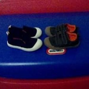 2 pairs of Cat and Jack sneakers